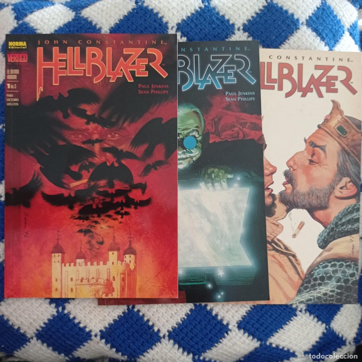 C&oacute;mics: JOHN CONSTANTINE - HELLBLAZER: EL &Uacute;LTIMO HOMBRE (3 VOL. COMPLETO) - Foto 1