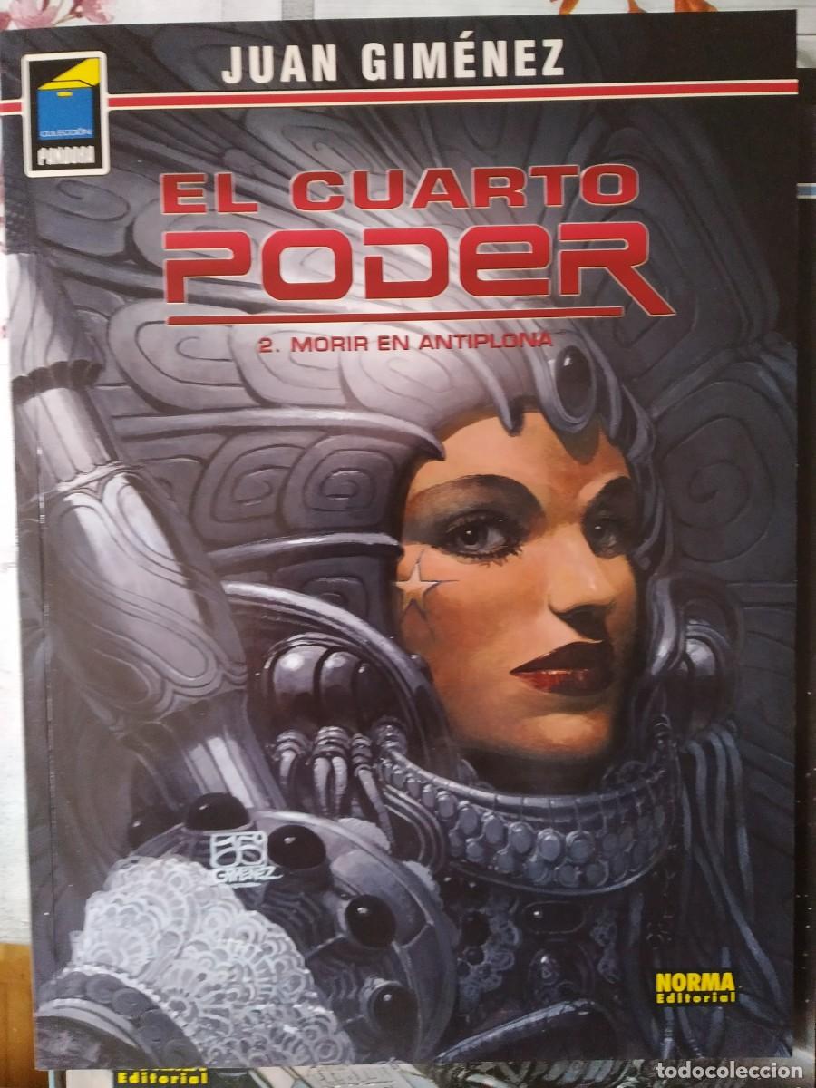 C&oacute;mics: Colecci&oacute;n Pandora N&ordm; 114. El Cuarto Poder 2. Morir en Antiplona - Juan Gim&eacute;nez - Foto 1