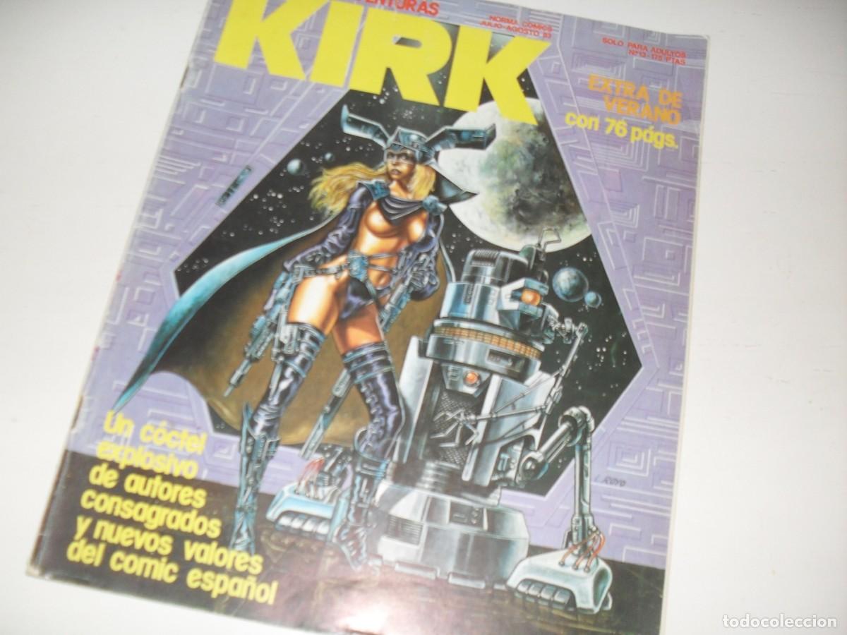 C&oacute;mics: KIRK N&ordm; 13,EXTRA DE VERANO,CON EL JUEZ DREDD.NORMA,1983 - Foto 1