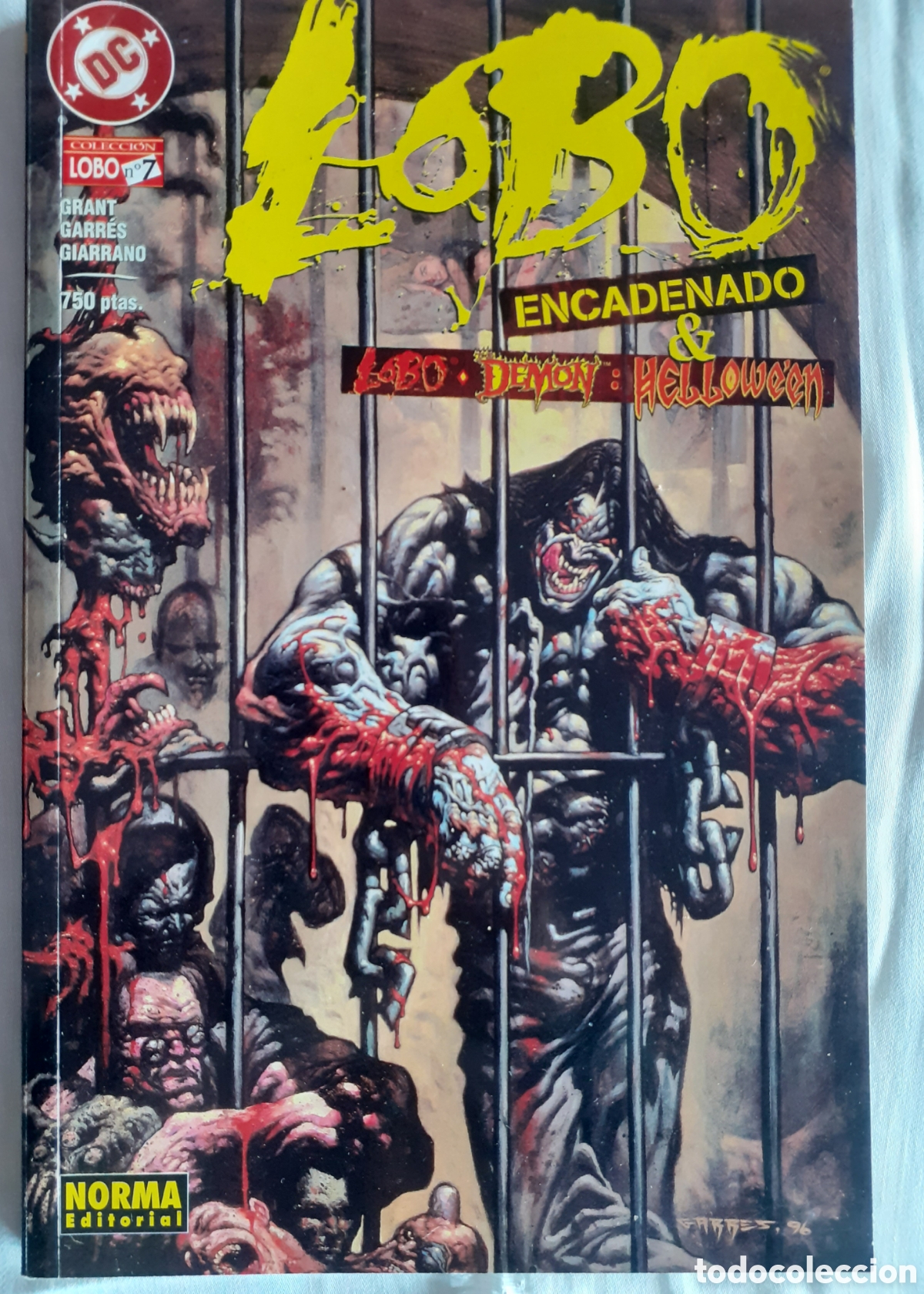 C&oacute;mics: LOBO Norma Editorial . Lote 3 C&oacute;mics . - Foto 2