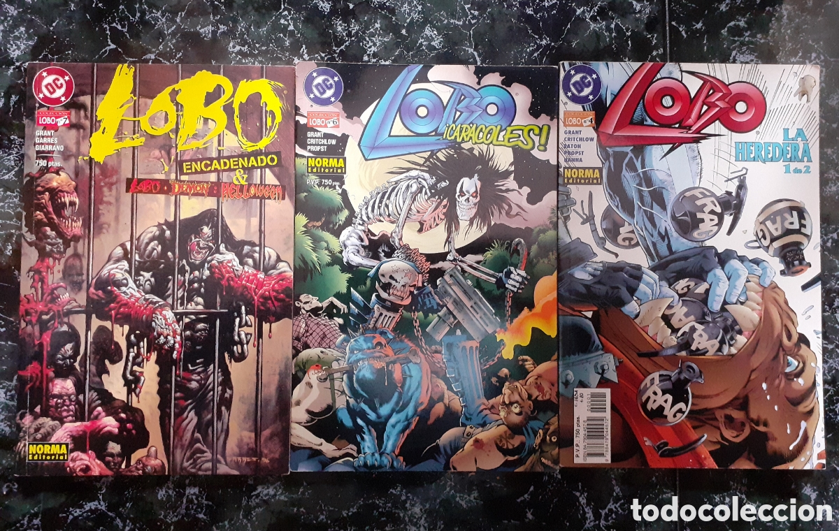 C&oacute;mics: LOBO Norma Editorial . Lote 3 C&oacute;mics . - Foto 1