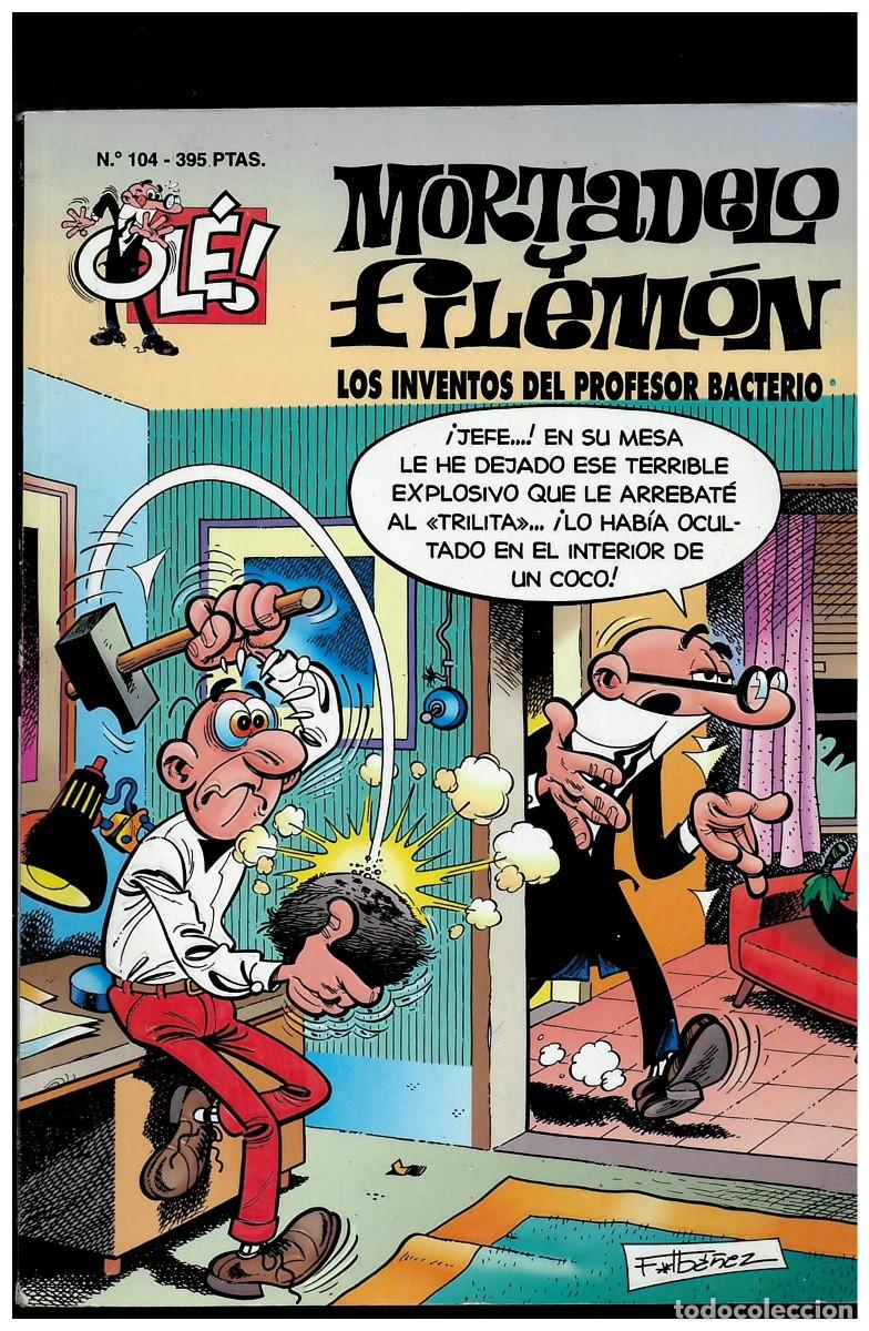 C&oacute;mics: Ole 104, Los inventos del profesor bacterio, ediciones B - Foto 1