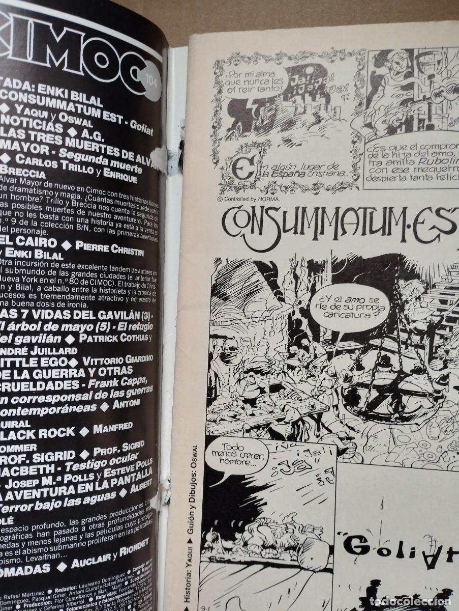 C&oacute;mics: SUPER CIMOC 4. Numeros 104, 105 Y 106 - Foto 2