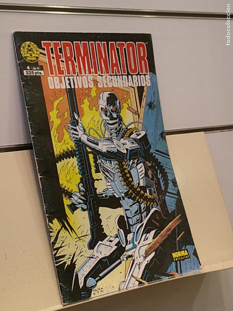 C&oacute;mics: TERMINATOR OBJETIVOS SECUNDARIOS N&ordm; 4 DE 4 - NORMA - Foto 1