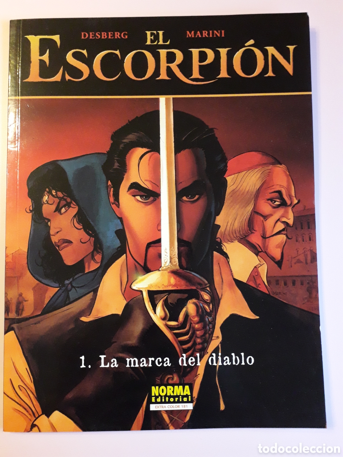 C&oacute;mics: El escorpi&oacute;n 1. La marca del diablo. Desberg y Marini - Foto 1