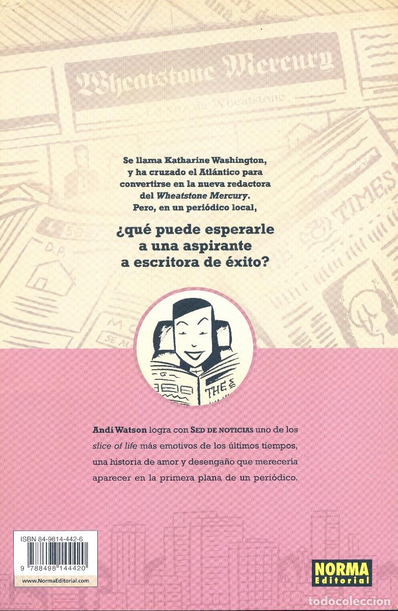 C&oacute;mics: ANDI WATSON &rdquo;SED DE NOTICIAS&rdquo; - NORMA EDITORIAL 2005 - Foto 2