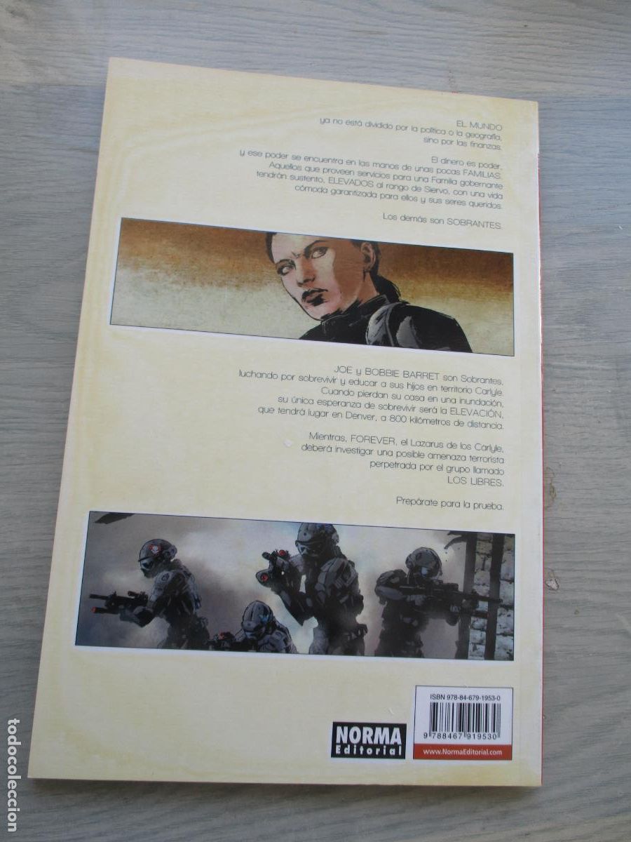 C&oacute;mics: RUCKA LARK ARCAS, LAZARUS, DOS - NORMA - Foto 3