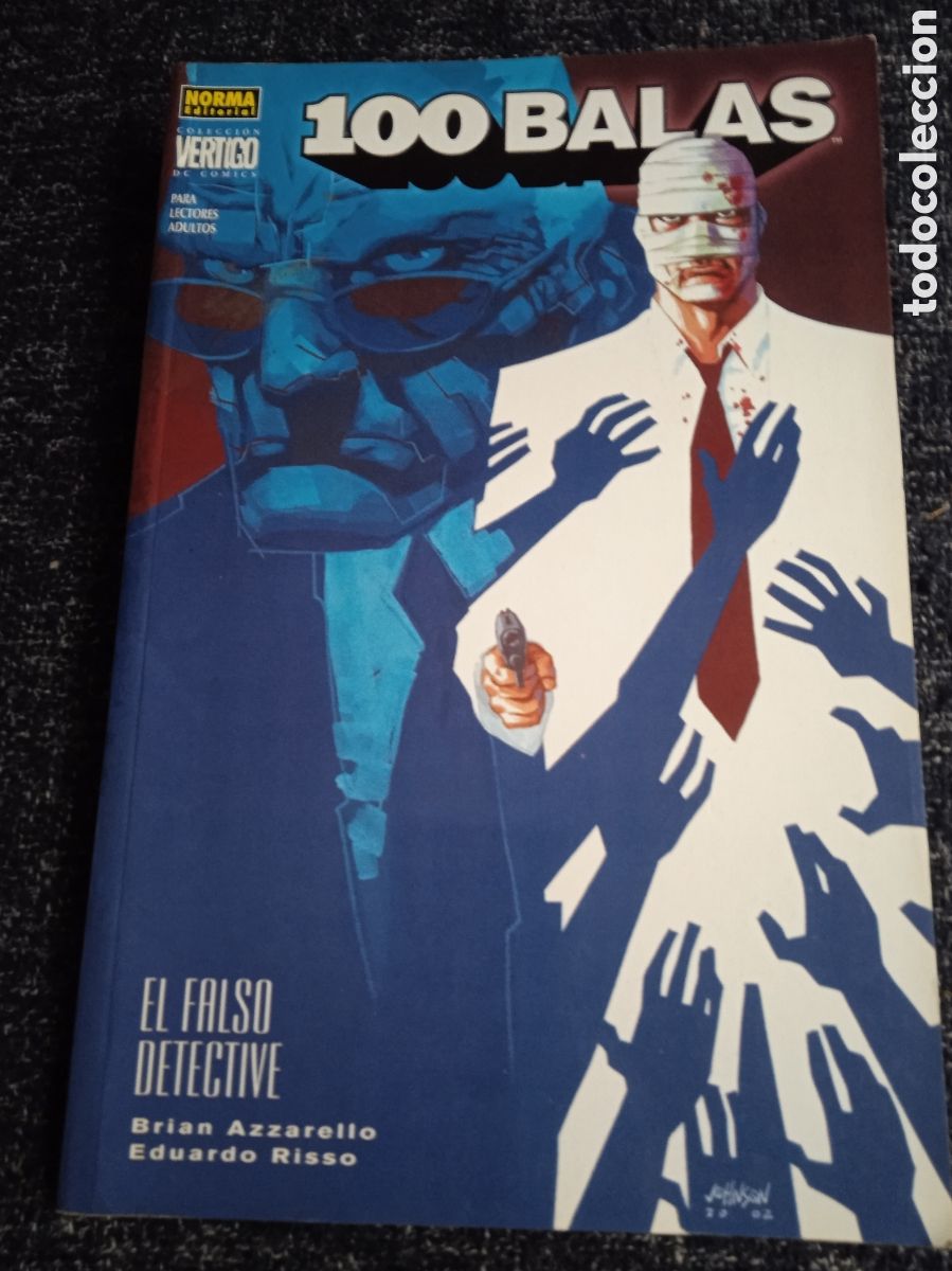 C&oacute;mics: TOMO - 100 BALAS EL FALSO DETECTIVE / AZZARELLO - RISSO, -ED. NORMA - Foto 1
