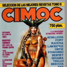 Cómics: CIMOC SELECCION DE LAS MEJORES REVISTAS. TOMO II AÑO 1983