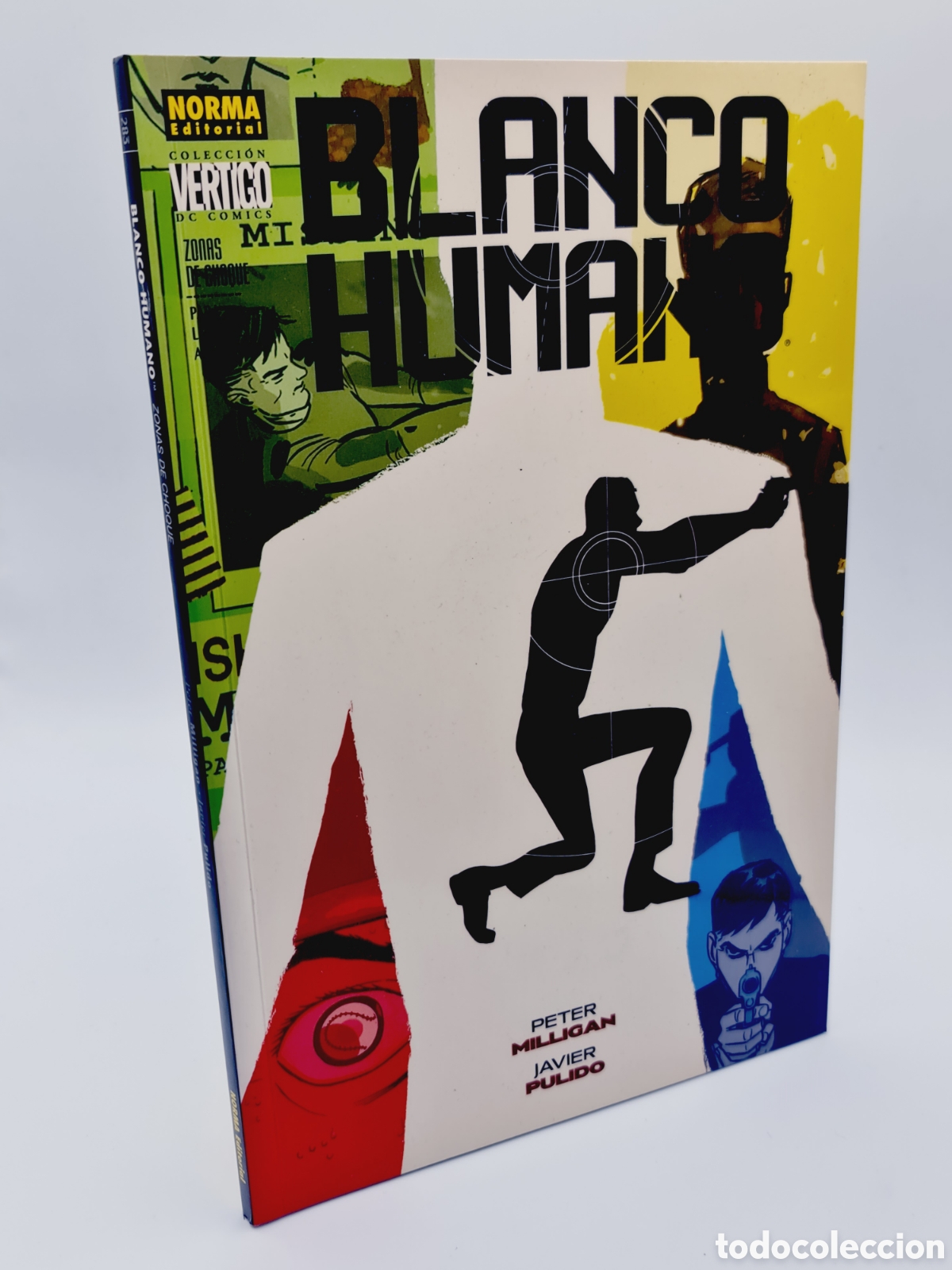 C&oacute;mics: DE KIOSCO BLANCO HUMANO 283 ZONAS DE CHOQUE NORMA EDITORIAL - Foto 1