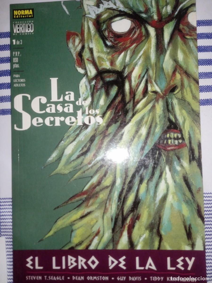 C&oacute;mics: La casa de los secretos El libro de la ley Vertigo y Norma editorial - Foto 1