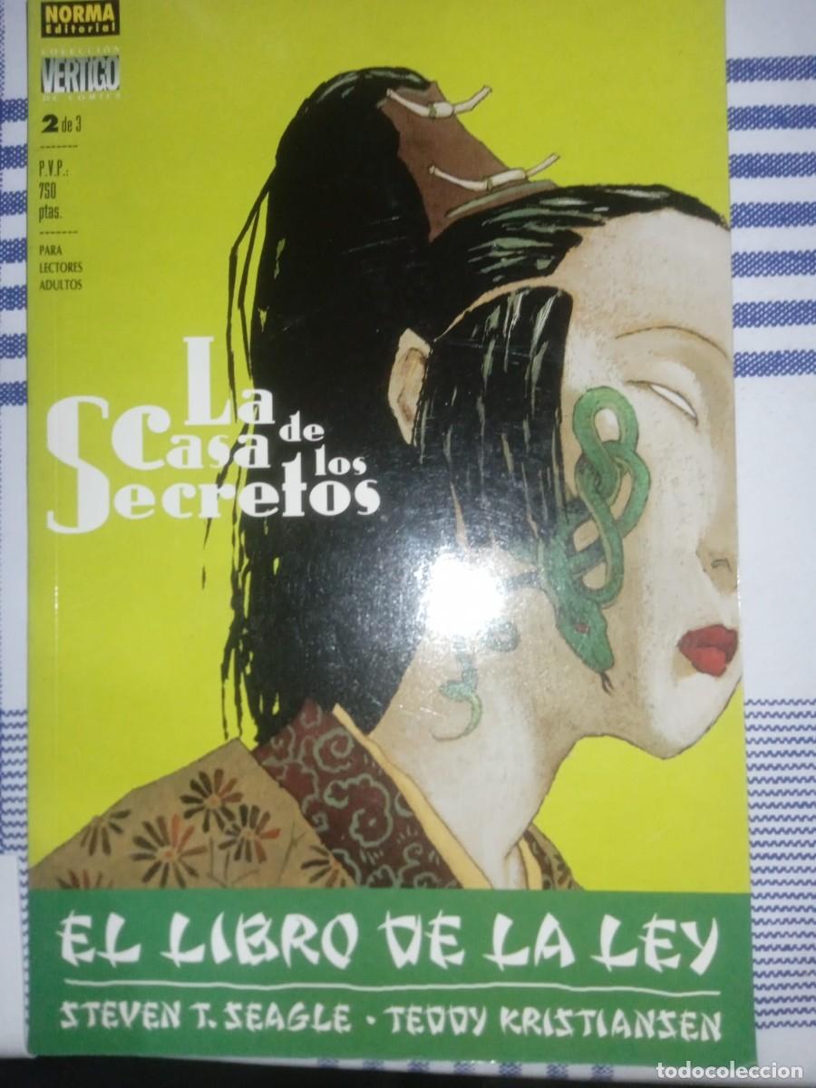 C&oacute;mics: La casa de los secretos El libro de la ley Vertigo y Norma editorial - Foto 2