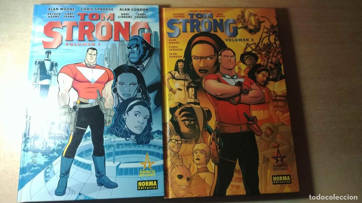 C&oacute;mics: Tom Strong Volumen 1 y 3 - Foto 1