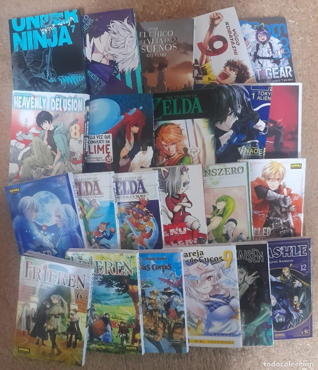 C&oacute;mics: Lote de 22 Mangas.varias series.Norma - Foto 1