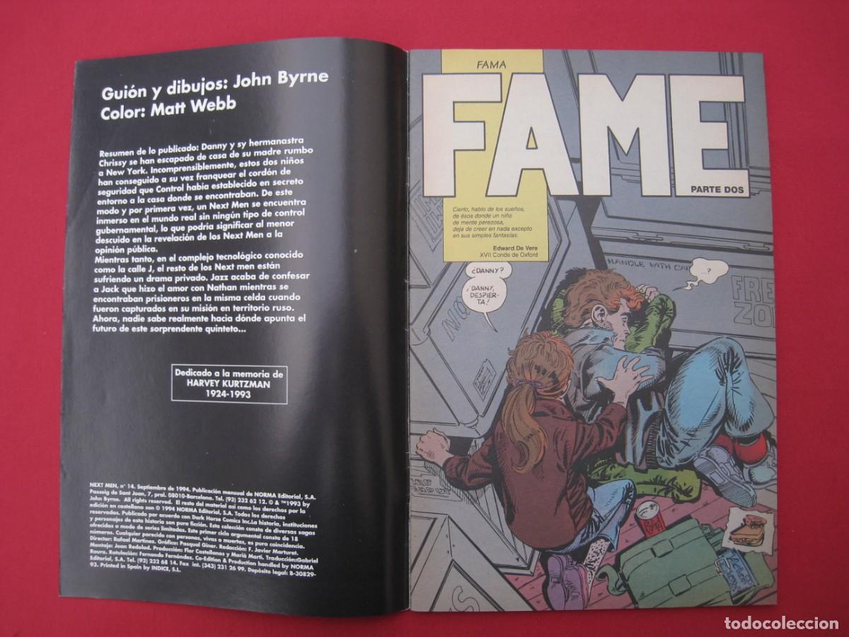 C&oacute;mics: NEXT MEN - N&ordm; 14 - JOHN BYRNE - NORMA EDITORIAL. - Foto 6