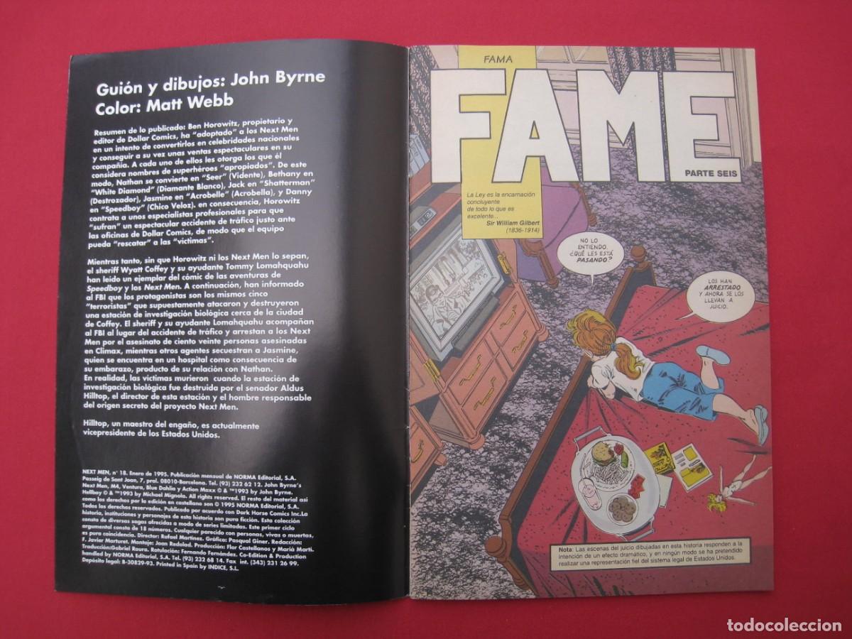 C&oacute;mics: NEXT MEN - N&ordm; 18 - JOHN BYRNE - NORMA EDITORIAL. - Foto 6