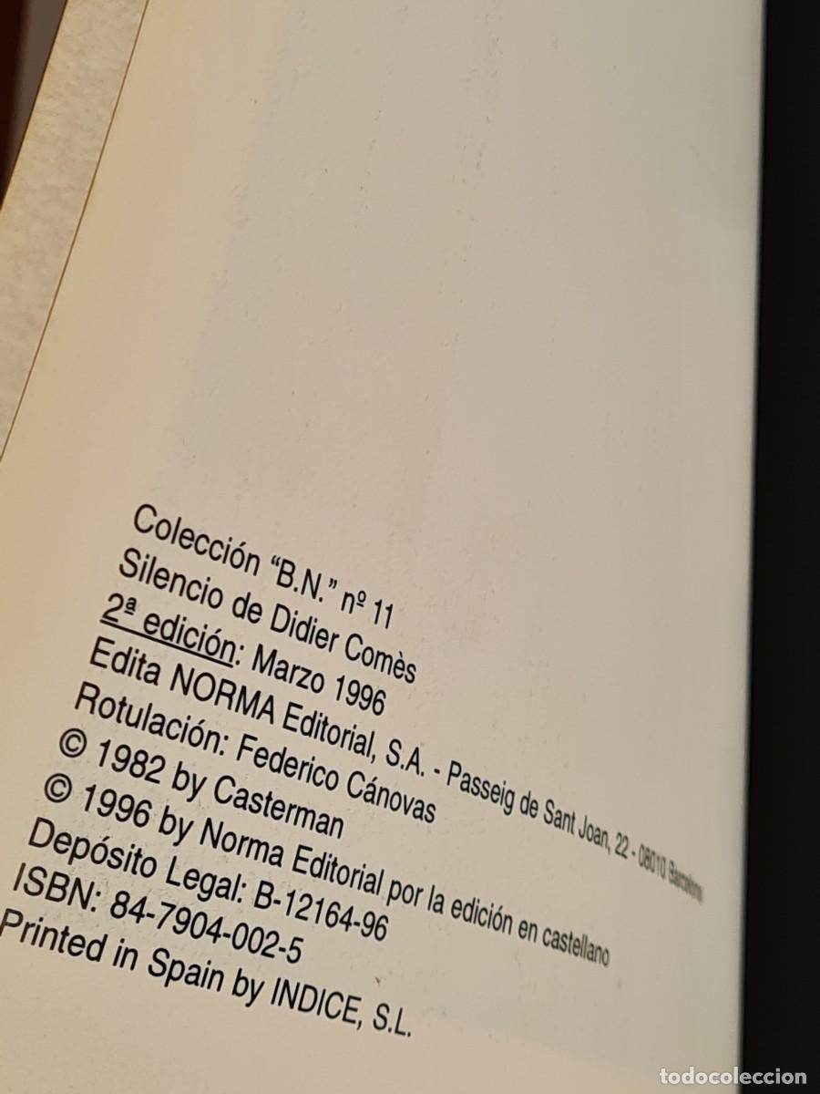C&oacute;mics: Silencio - Com&eacute;s - Colecci&oacute;n BN - C&oacute;mic Tebeo - Foto 8
