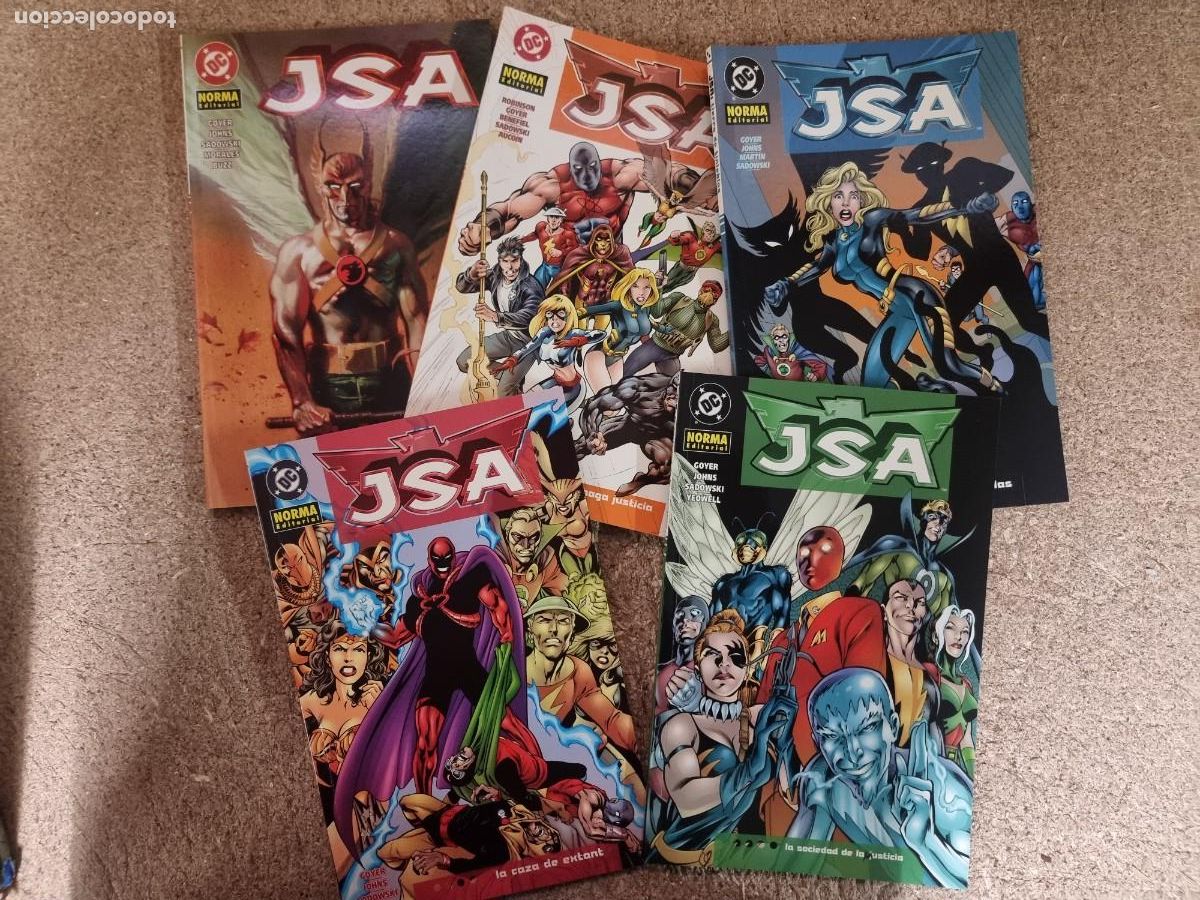 C&oacute;mics: JSA.Completa 5 Comics.DC.Norma Editorial - Foto 1