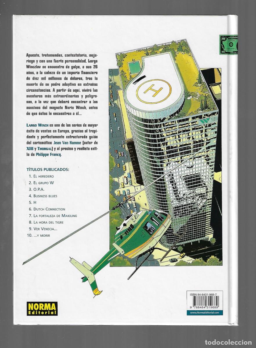 C&oacute;mics: Norma. Largo Winch. 1. Philippe Franco. Jean Van Hamme. - Foto 2