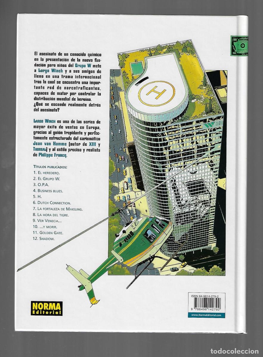 C&oacute;mics: Norma. Largo Winch. 5. Philippe Franco. Jean Van Hamme. - Foto 2