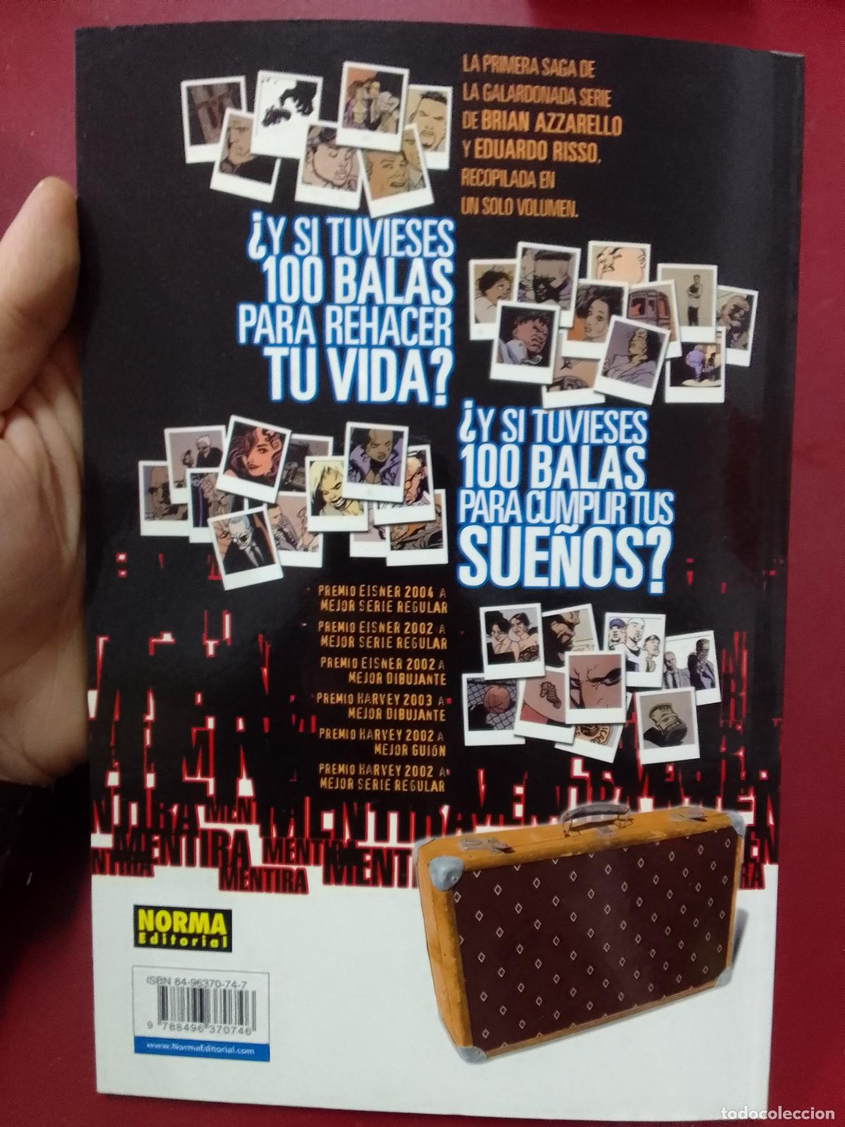 C&oacute;mics: Brian Azzarello y Eduardo Risso: 100 balas. Primer disparo (Norma Editorial. 2004) - Foto 2