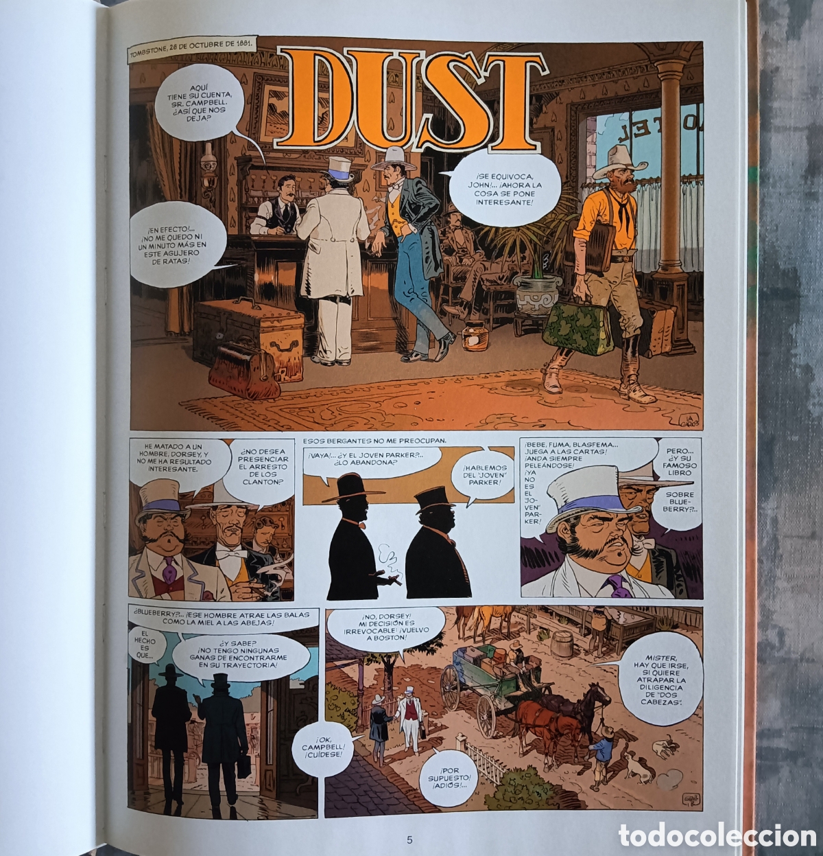 C&oacute;mics: Blueberry 45: Dust - Jean Giraud - Foto 2