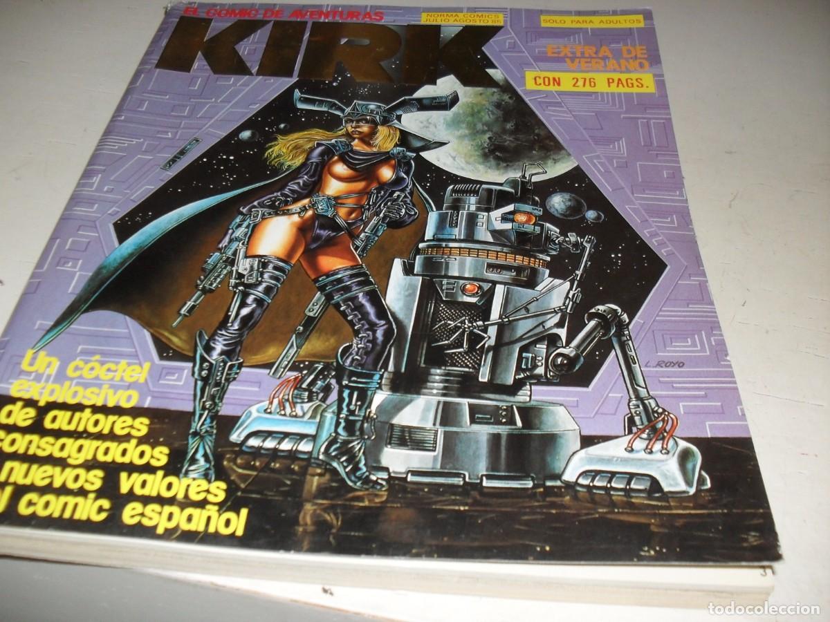 C&oacute;mics: SARGENTO KIRK/KIRK(RETAPADO),CON 4 TEBEOS,(DE 14).NORMA, 1982 - Foto 1