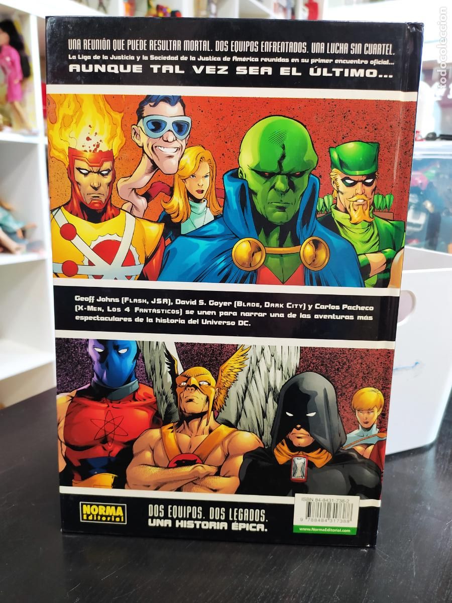 C&oacute;mics: JLA-JSA V2. PECADOS Y VIRTUDES. NORMA EDITORIAL 2003 - Foto 2