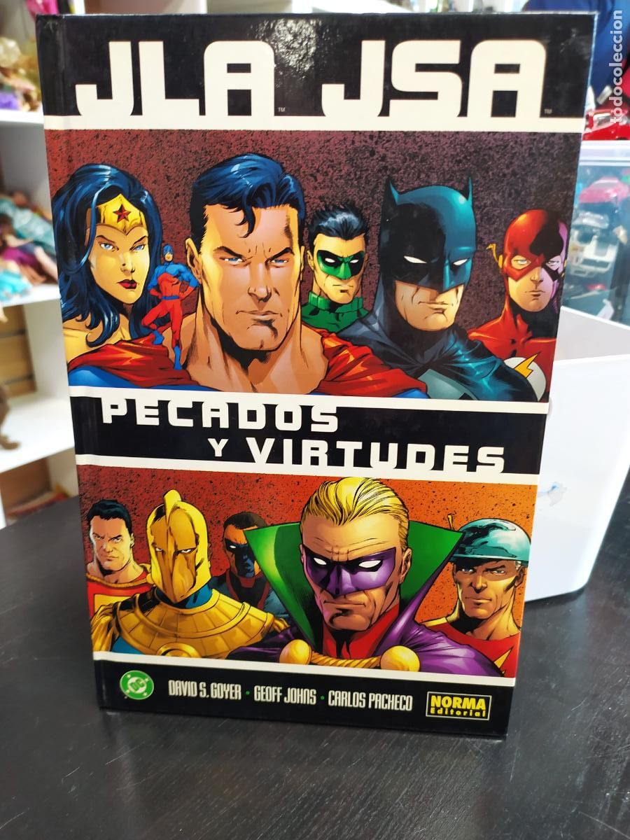 C&oacute;mics: JLA-JSA V2. PECADOS Y VIRTUDES. NORMA EDITORIAL 2003 - Foto 1