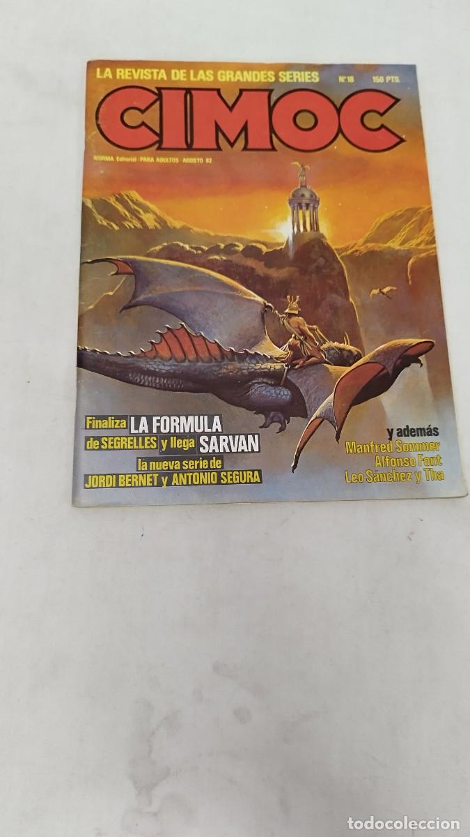 C&oacute;mics: Antiguo c&oacute;mic cimoc N&deg;18 mes Agosto, a&ntilde;o 1982, - Foto 1