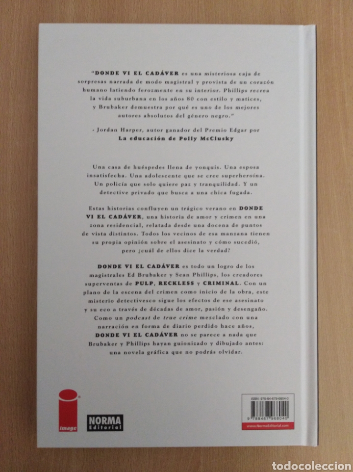 C&oacute;mics: DONDE VI EL CAD&Aacute;VER. Ed Brubaker / Sean Phillips - Foto 2