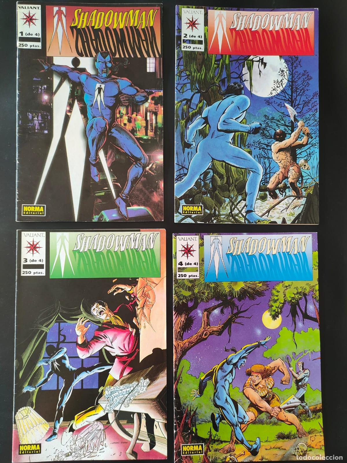 C&oacute;mics: SHADOWMAN COMPLETA 4 NUMEROS - Foto 1