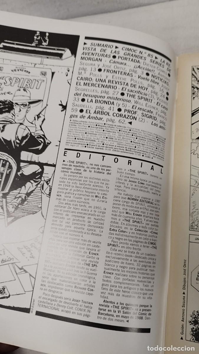 C&oacute;mics: Antiguo c&oacute;mic cimoc N&deg;85 ,Norma editorial - Foto 4