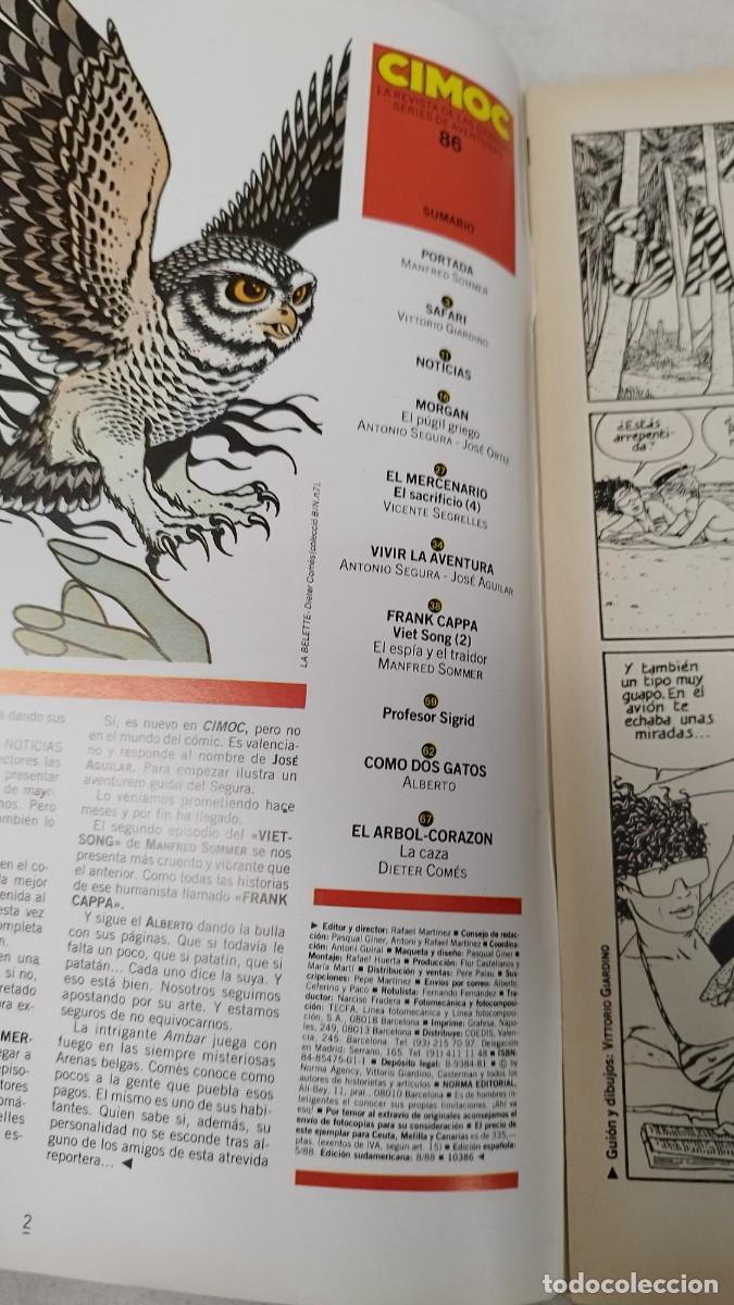 C&oacute;mics: Antiguo c&oacute;mic cimoc N&deg;86 ,Norma editorial - Foto 4