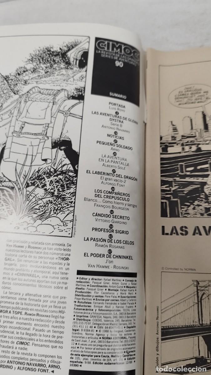 C&oacute;mics: Antiguo c&oacute;mic cimoc N&deg;90 ,Norma editorial - Foto 5