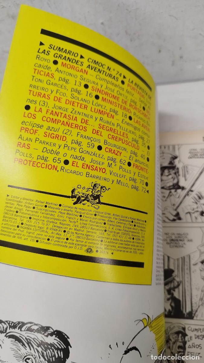 C&oacute;mics: Antiguo c&oacute;mic cimoc N&deg;74 ,Norma editorial - Foto 5