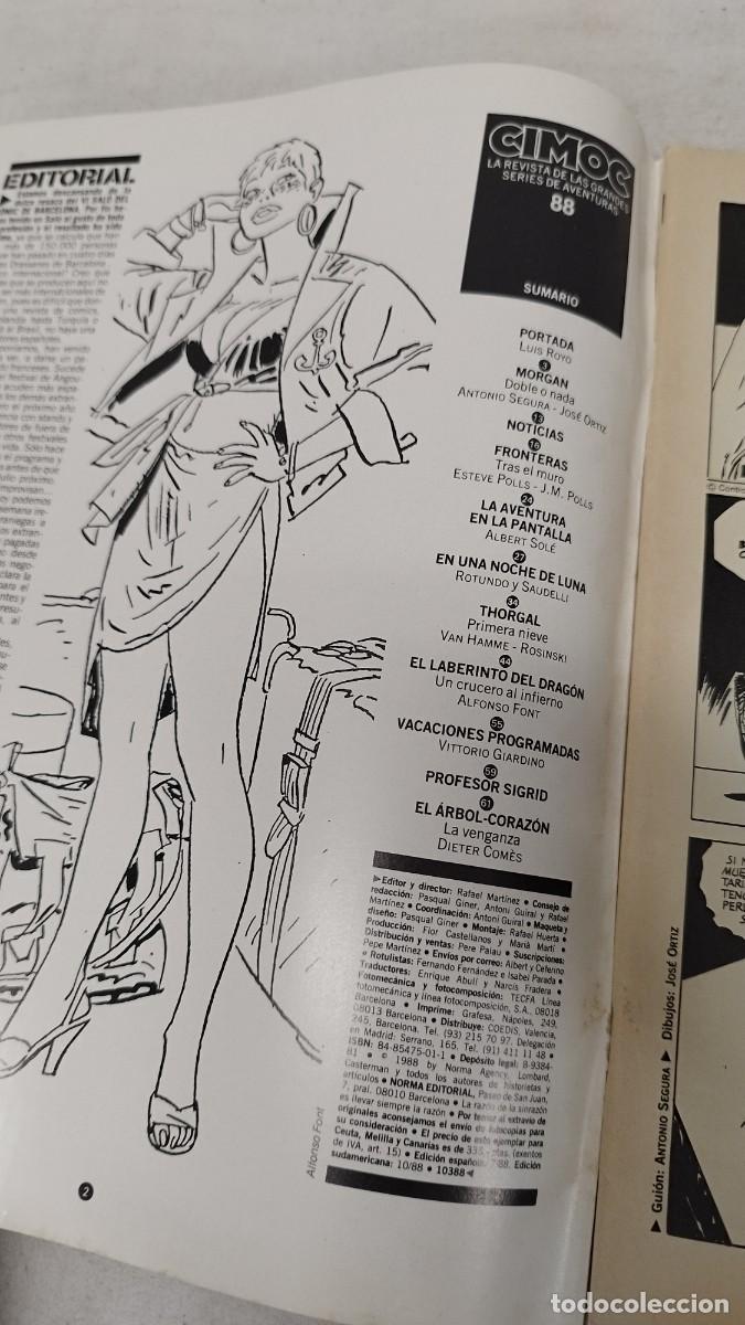 C&oacute;mics: Antiguo c&oacute;mic cimoc N&deg;88 ,Norma editorial - Foto 4