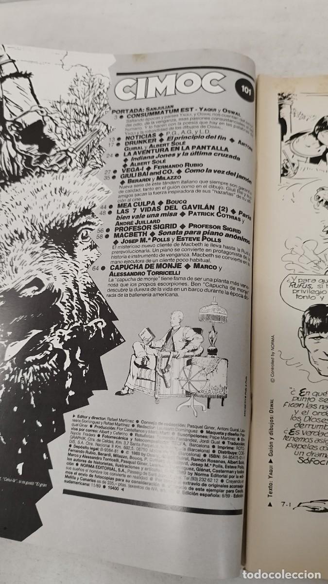 C&oacute;mics: Antiguo c&oacute;mic cimoc N&deg;101 ,Norma editorial - Foto 4