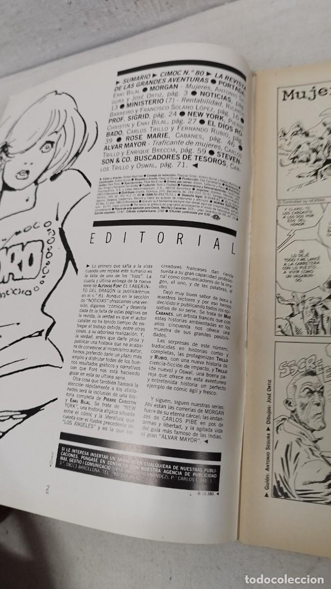 C&oacute;mics: Antiguo c&oacute;mic cimoc N&deg;80, Norma editorial - Foto 4