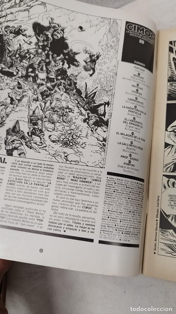 C&oacute;mics: Antiguo c&oacute;mic cimoc N&deg;89 , Norma editorial - Foto 5