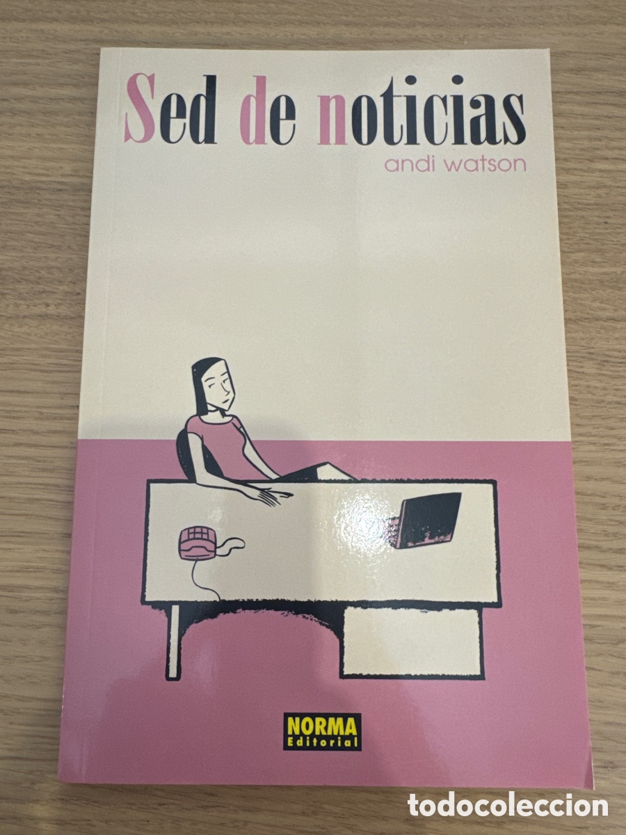 C&oacute;mics: Sed de Noticias - Andi Watson - Norma Editorial - Foto 1