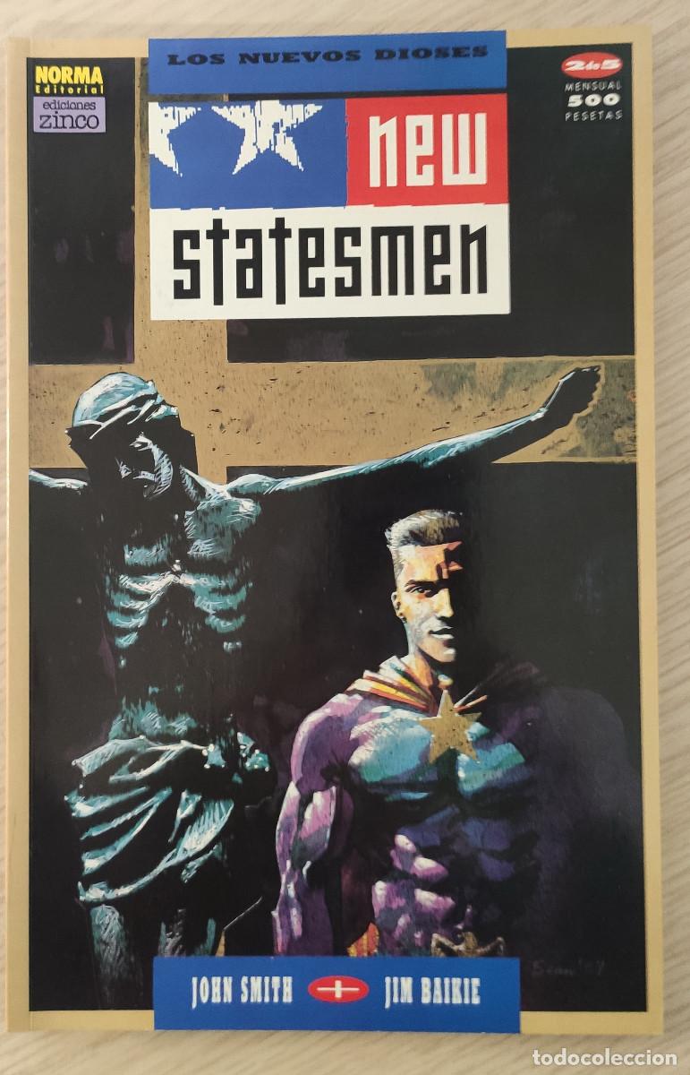 C&oacute;mics: New Statesmen Los Nuevos Dioses 5 Numeros Norma Editorial Ediciones Zinco - Foto 2