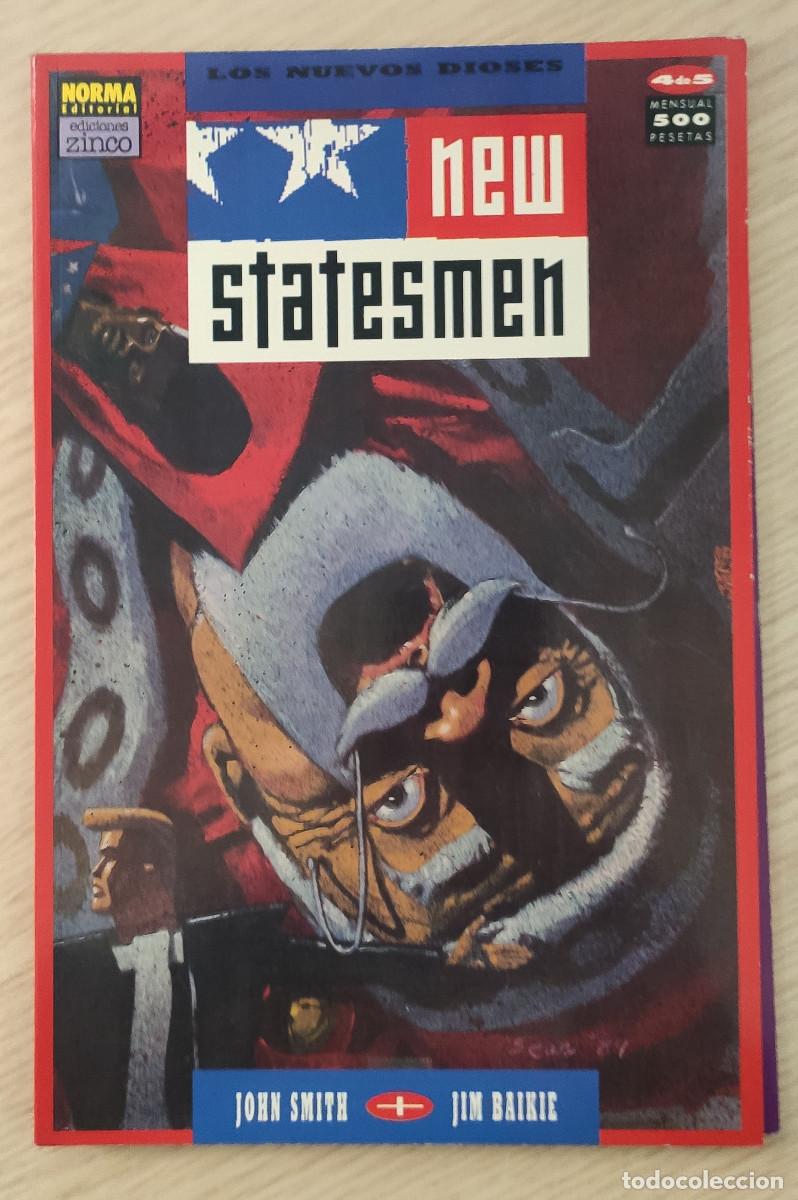 C&oacute;mics: New Statesmen Los Nuevos Dioses 5 Numeros Norma Editorial Ediciones Zinco - Foto 4