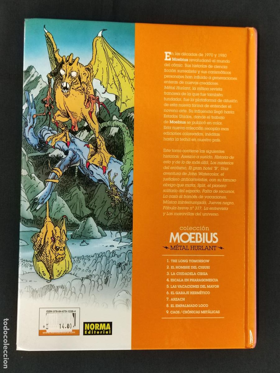 C&oacute;mics: MOEBIUS - LAS VACACIONES DEL MAYOR - PRIMERA EDICION - NORMA - - Foto 2
