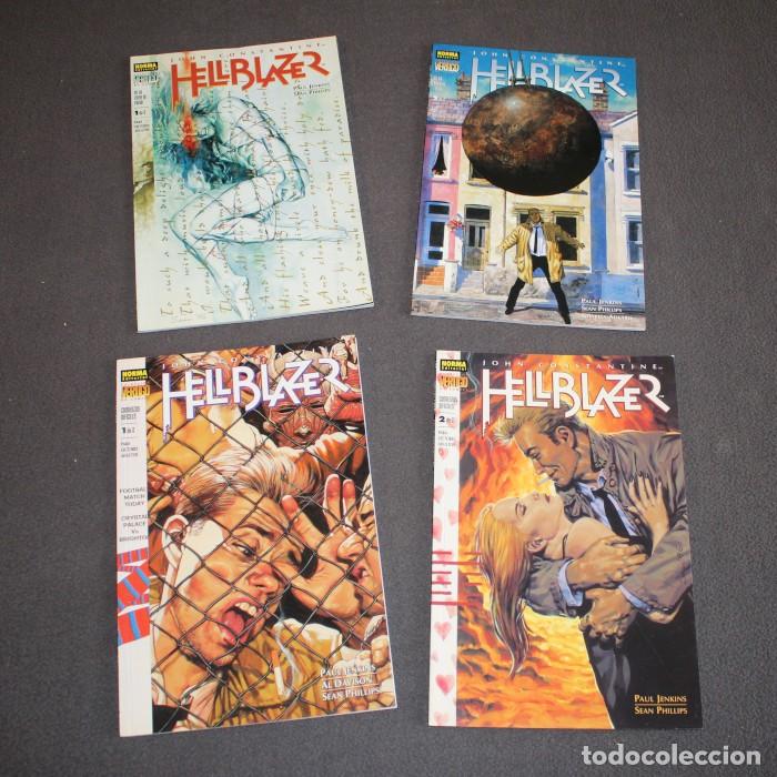 C&oacute;mics: LOTE 4 COMICS HELLBLAZER JOHN CONSTANTINE. VERTIGO NORMA EN LA LINEA DE FUEGO COMIENZOS DIFICILES - Foto 1