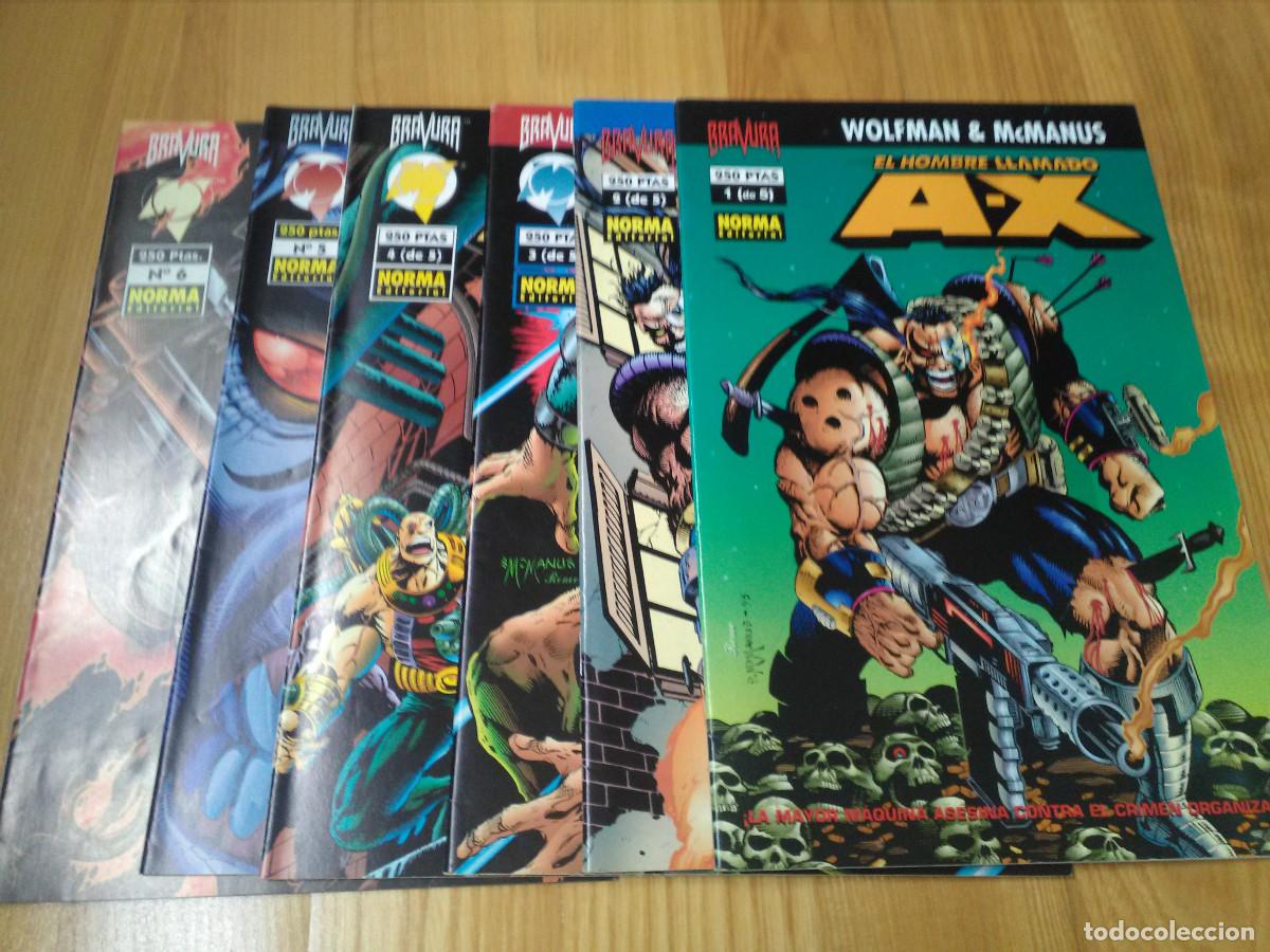 C&oacute;mics: Comic Norma editorial coleccion completa del 1 a 5 el Hombre llamado AX - Foto 1