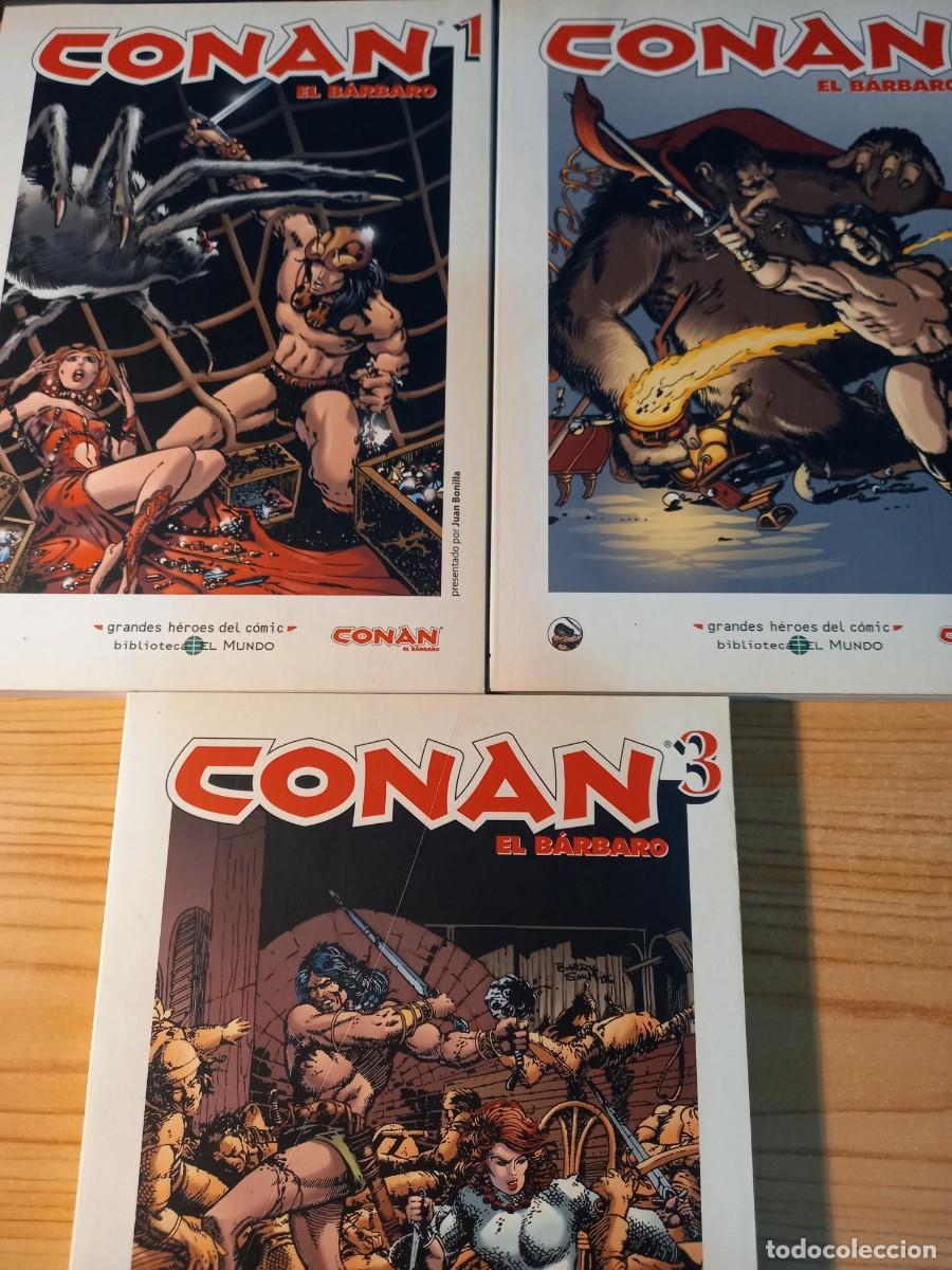 C&oacute;mics: Conan el b&aacute;rbaro (completa) (Grandes h&eacute;roes del c&oacute;mic) - Foto 1