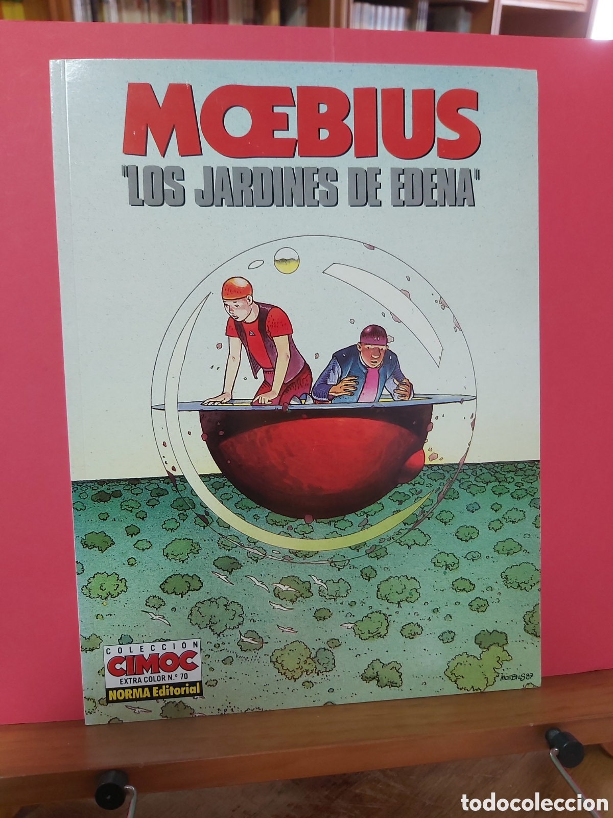 C&oacute;mics: * CIMOC EXTRA COLOR * NORMA 1990 * N&ordm; 70 LOS JARDINES DE EDENA * MOEBIUS * - Foto 1