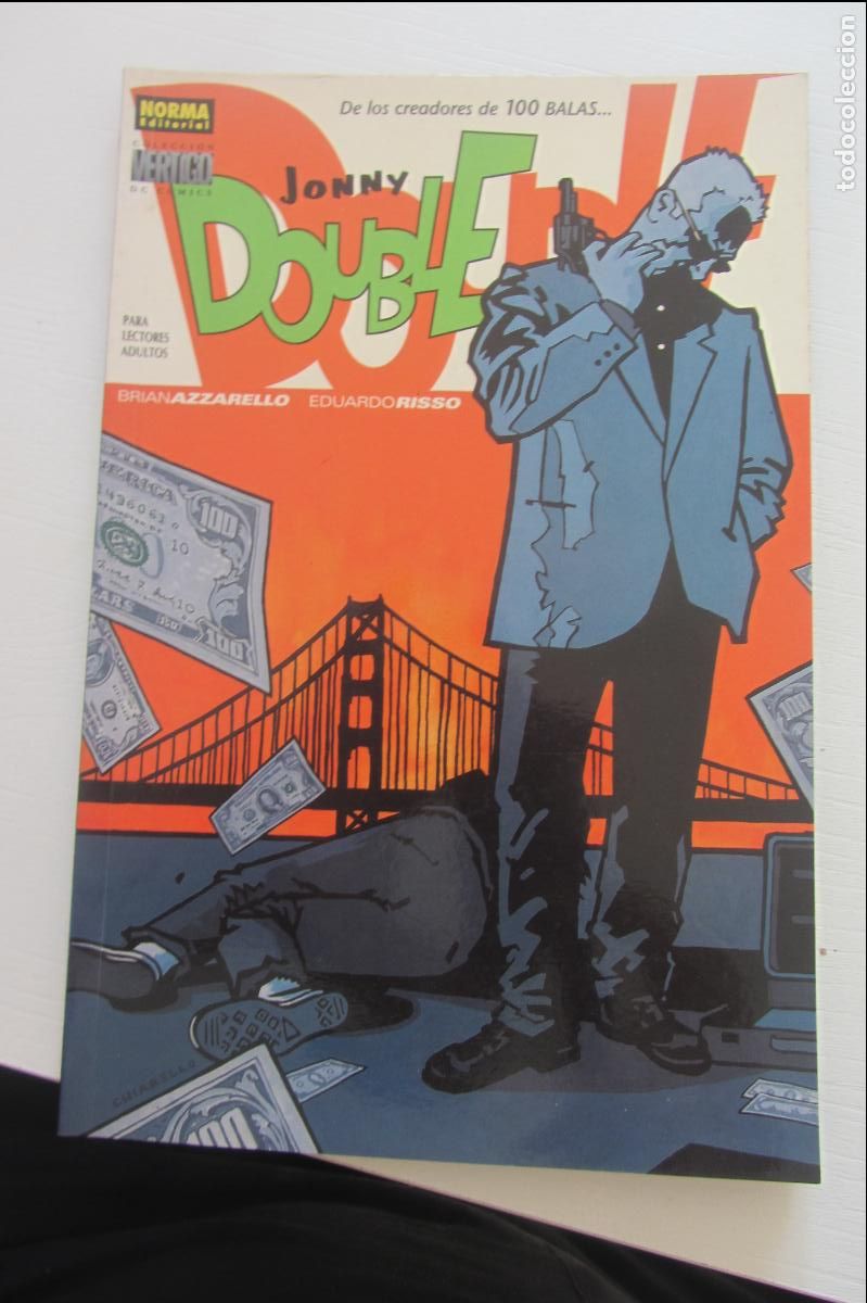 C&oacute;mics: JONNY DOUBLE - NORMA (COLECCI&Oacute;N V&Eacute;RTIGO 221 BRIAN AZZARELLO Y EDUARDO RISSO arx259 - Foto 1