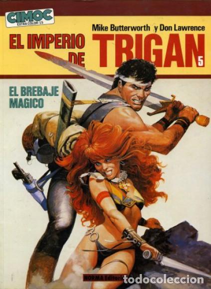 C&oacute;mics: COMIC E05 * EL IMPERIO DE TRIGAN. NORMA 5 NUMEROS CIMOC EXTRA COLOR 3, 5, 7, 4, y 14 - Foto 5